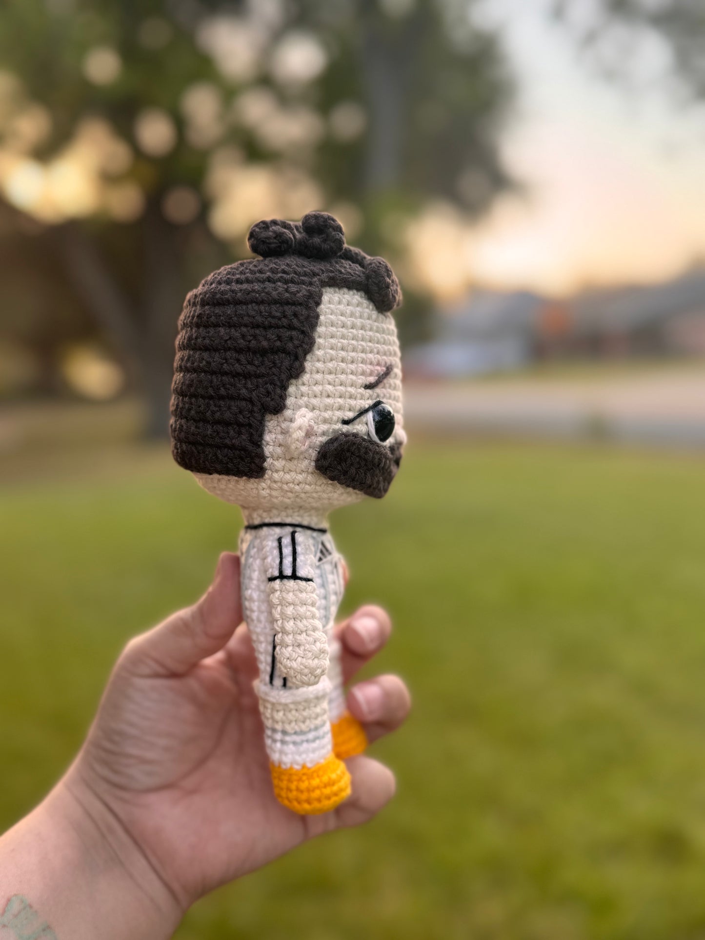 Soccer Player Crochet Amigurumi