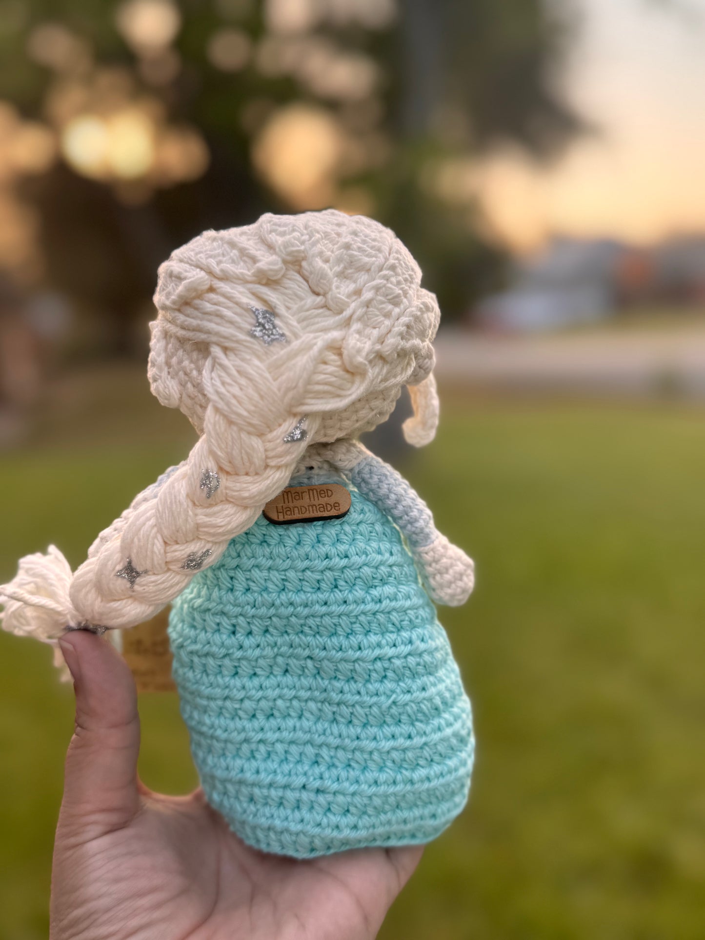 Frozen Princess Amigurumi Doll