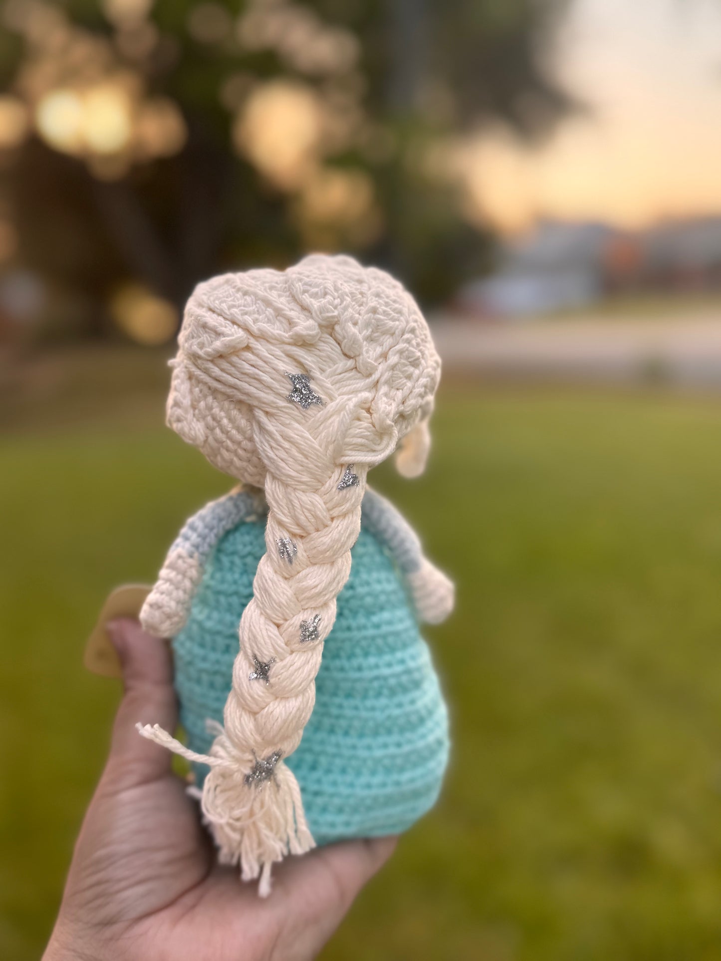 Frozen Princess Amigurumi Doll