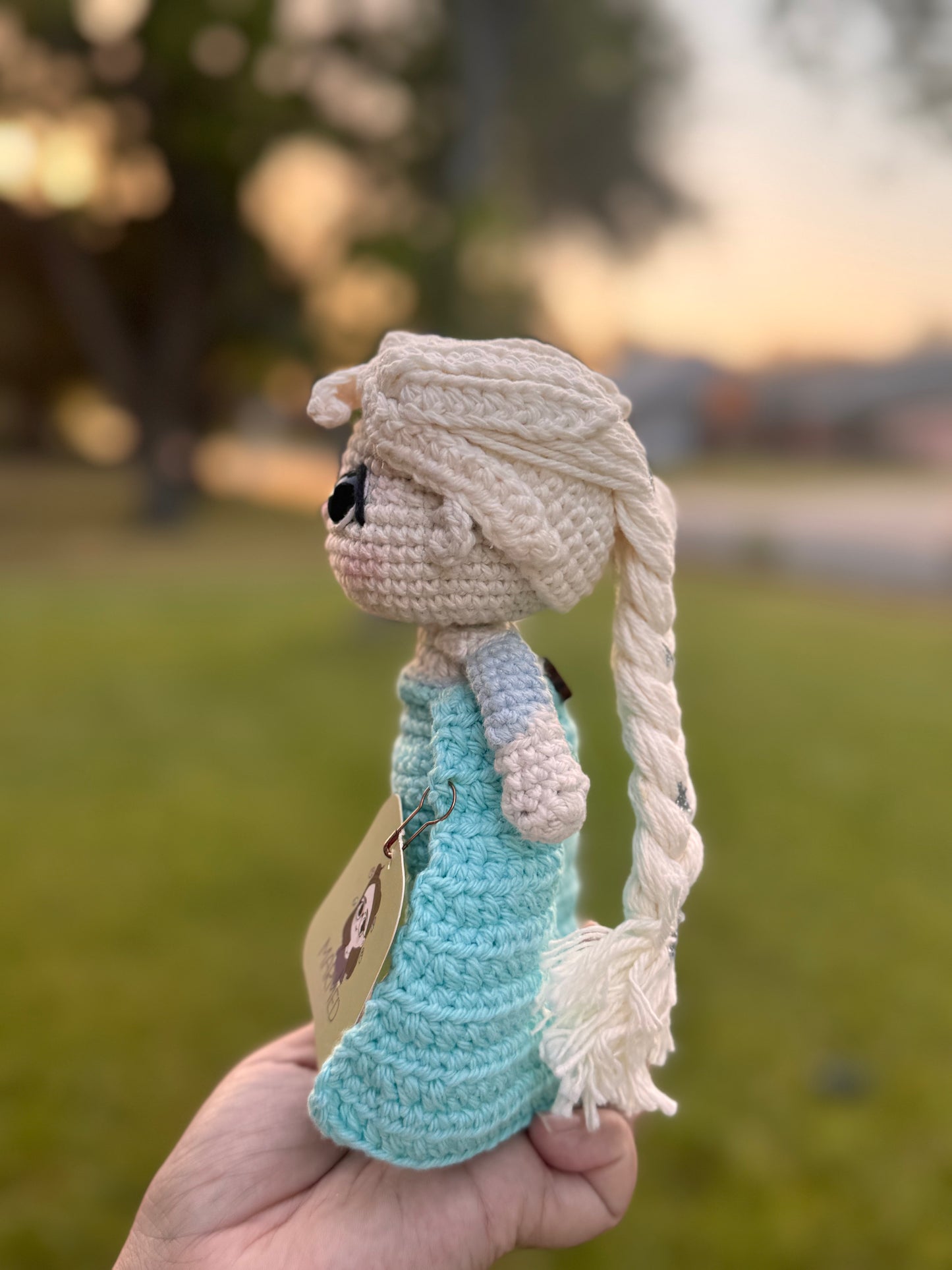Frozen Princess Amigurumi Doll