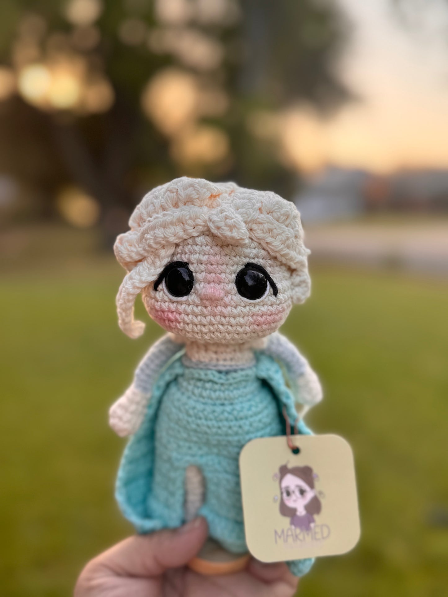 Frozen Princess Amigurumi Doll