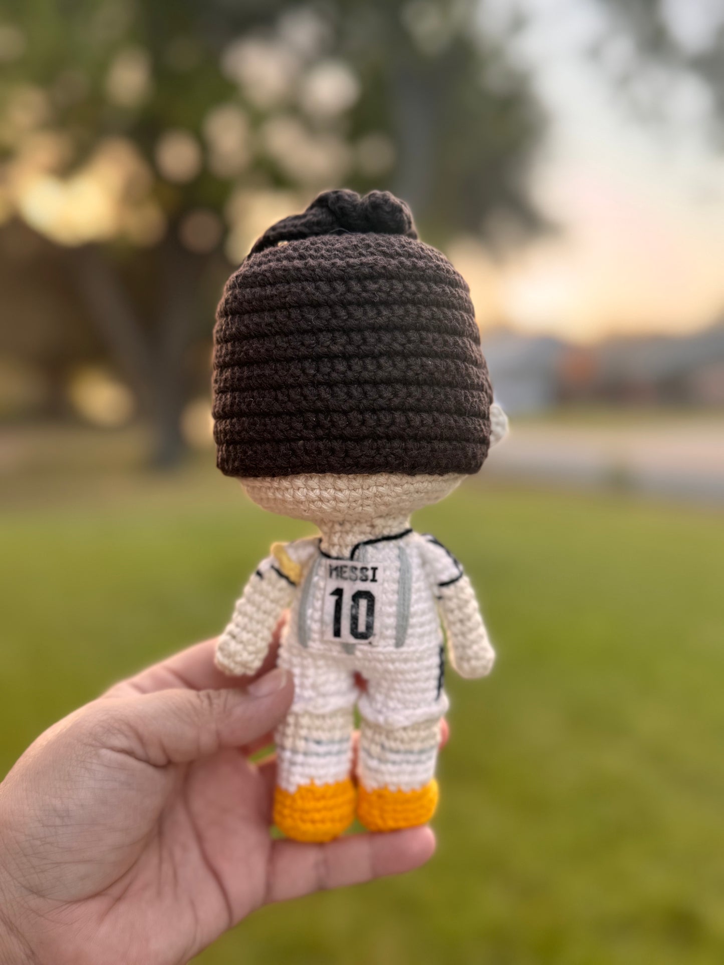 Soccer Player Crochet Amigurumi