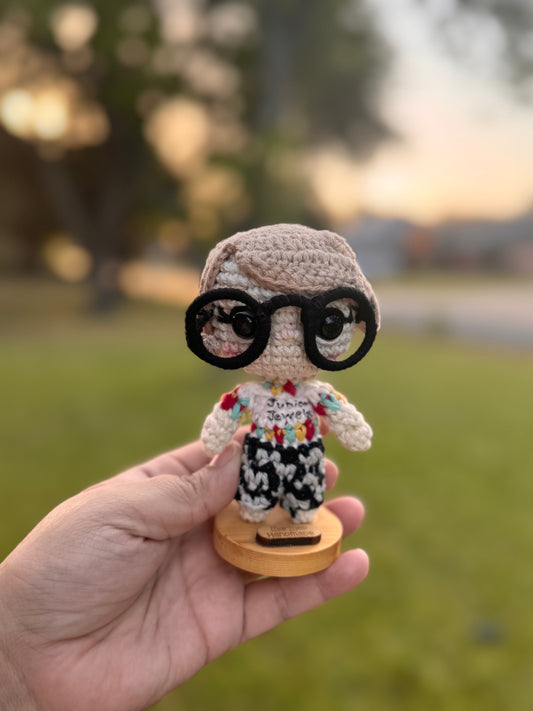 Mini Taylor Singer Amigurumi Doll
